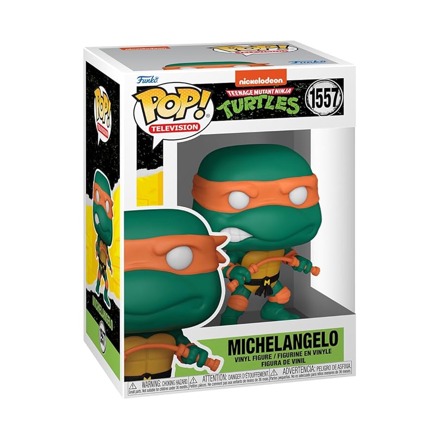 未開封】 FUNKO POP TMNT タートルバン ミケランジェロ アメトイ Funko