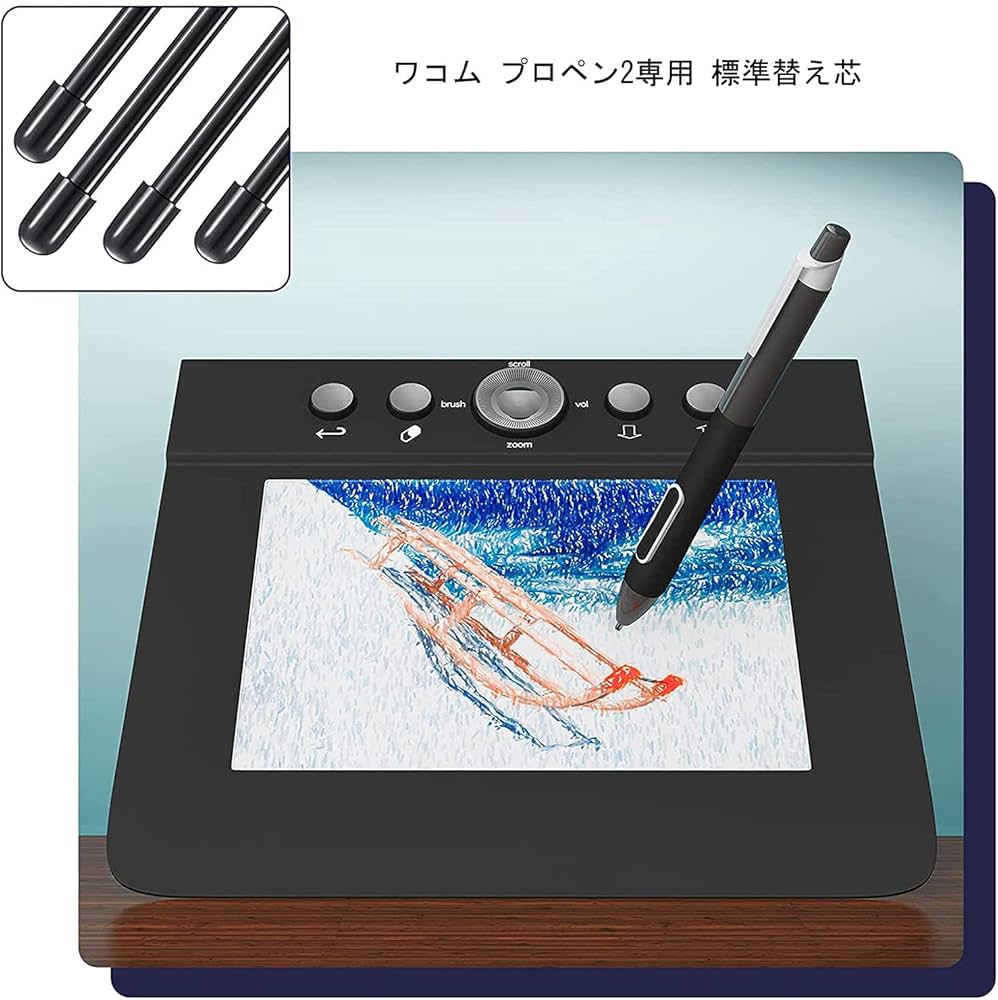 Amazon | Wacom Pro Pen替え芯 ワコム プロペン2専用 標準替え芯(20本