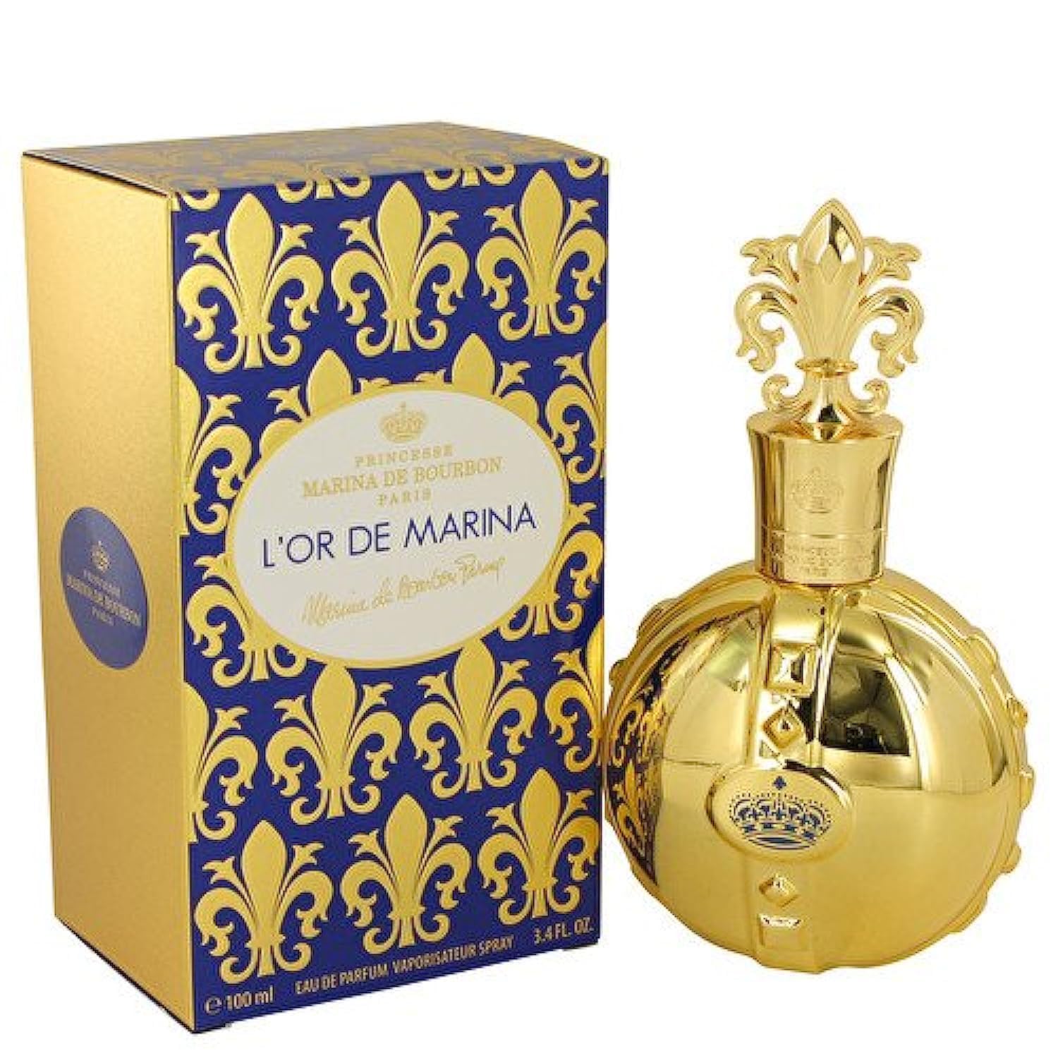 Amazon | L'Or De Marina De Bourbon 100ml/3.4oz Eau De Parfum Spray