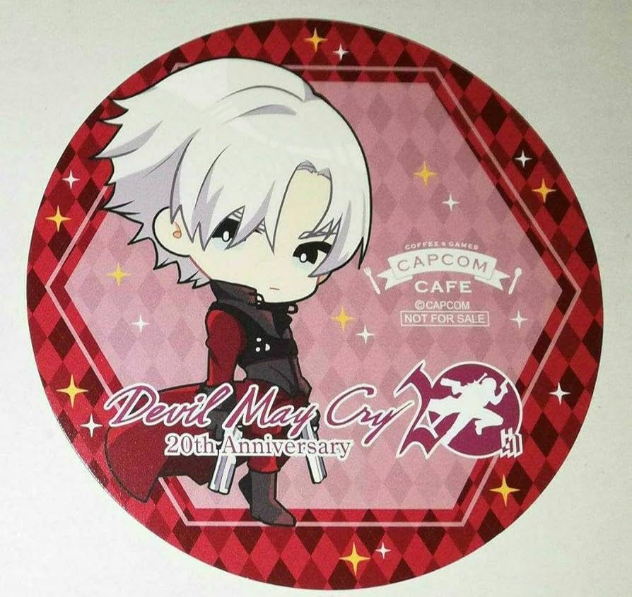 デビルメイクライ ダンテ DMC2 缶バッジ カプコンカフェ 6弾 デビル