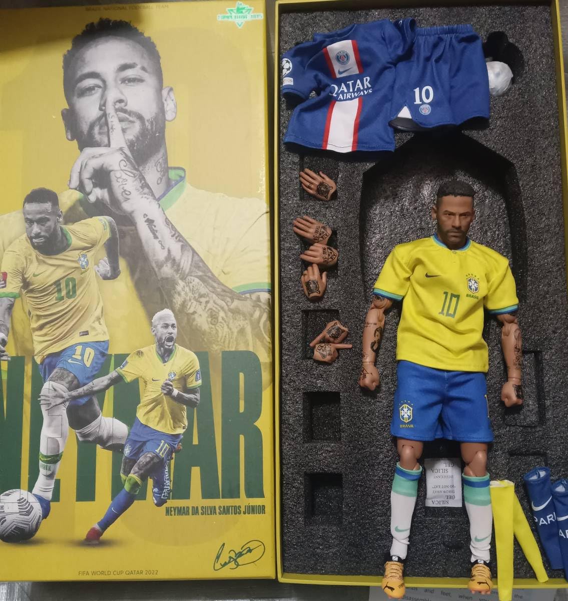Amazon.co.jp: 1/6 ネイマール アクションフィギュア ブラジル代表