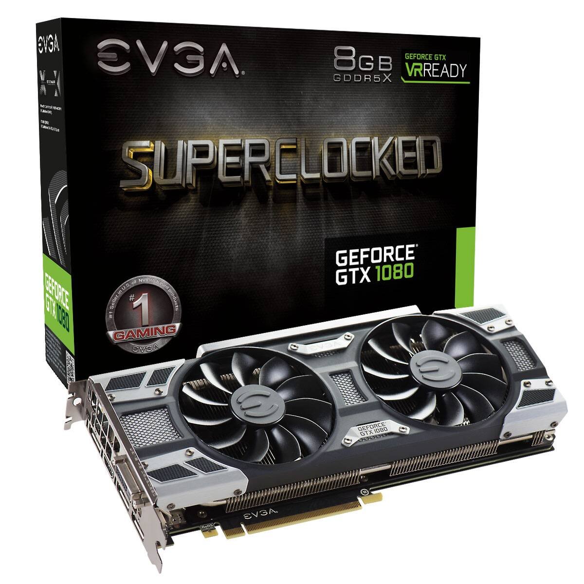 Amazon.com: EVGA GTX1080 8GB SC Gaming ACX 3.0, 08G-P4-6183-KR