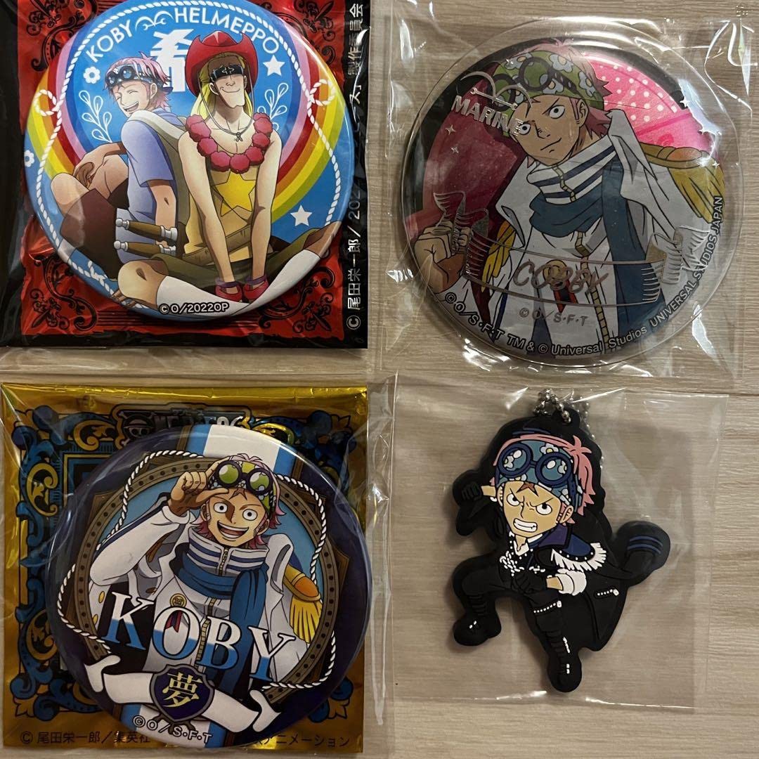 Amazon.co.jp: ONE PIECE 輩缶バッジ WORLD コビー USJ限定 コビー