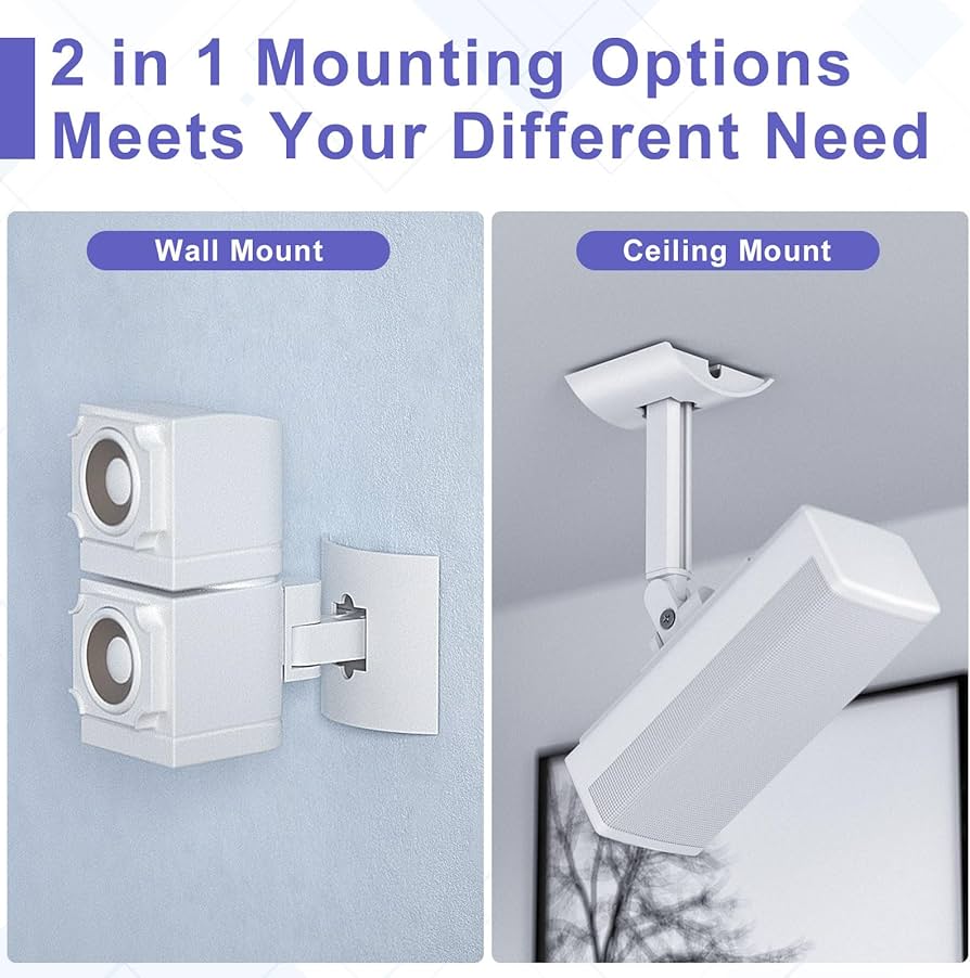 Amazon | スピーカーウォールマウントブラケット 2個パック Bose UB-20