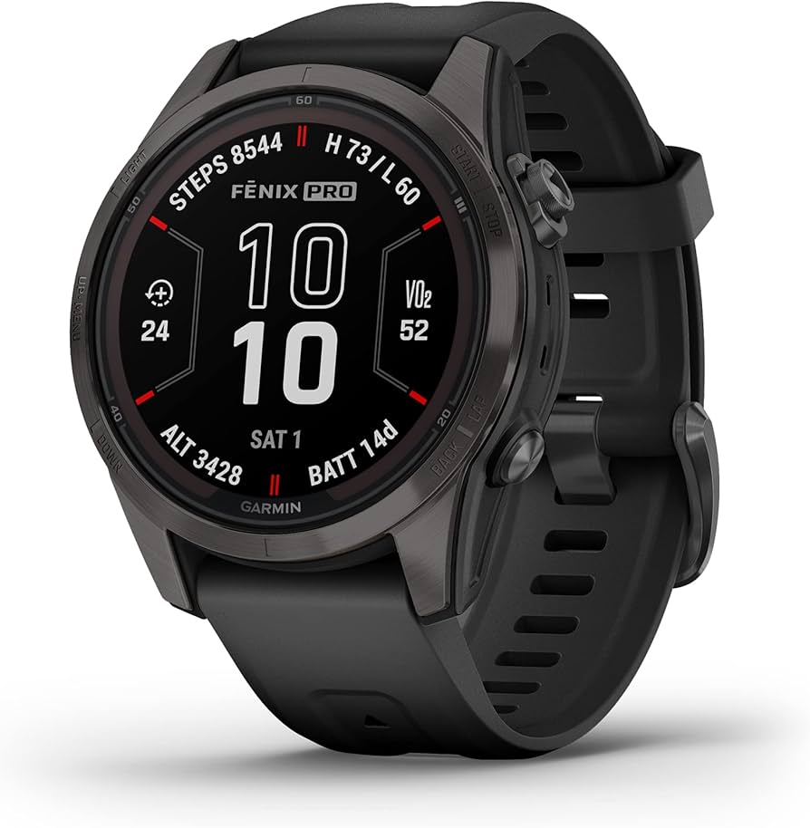 Garmin fēnix 7S Pro Sapphire Solar, Multisport GPS Smartwatch