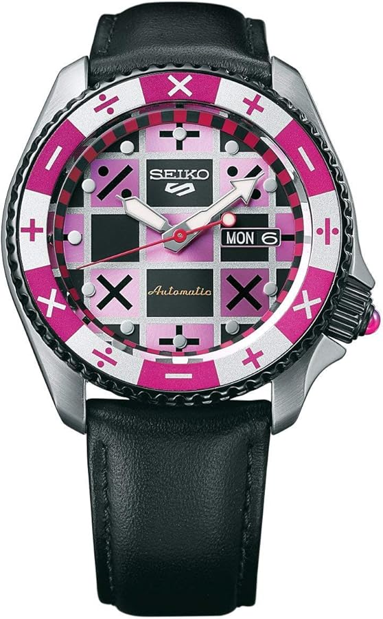 Amazon.co.jp: セイコー5 スポーツ ジョジョの奇妙な冒険 黄金の風