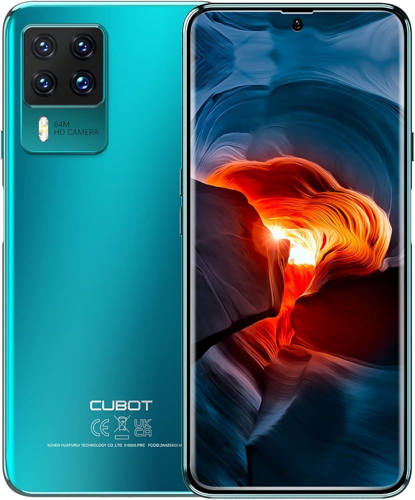 CUBOT X50 Mobile Phone Android 11, Global Band Phone with 64MP