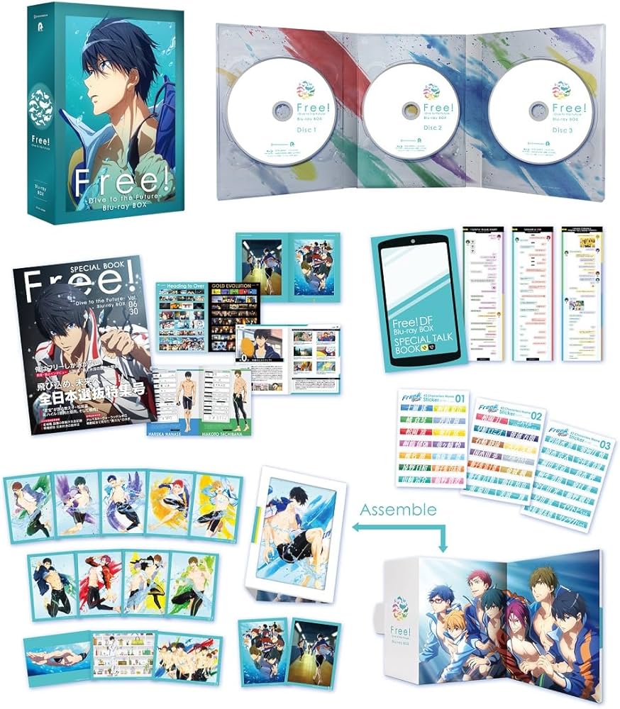 Amazon.co.jp: Free! -Dive to the Future- Blu-ray BOX(特典なし