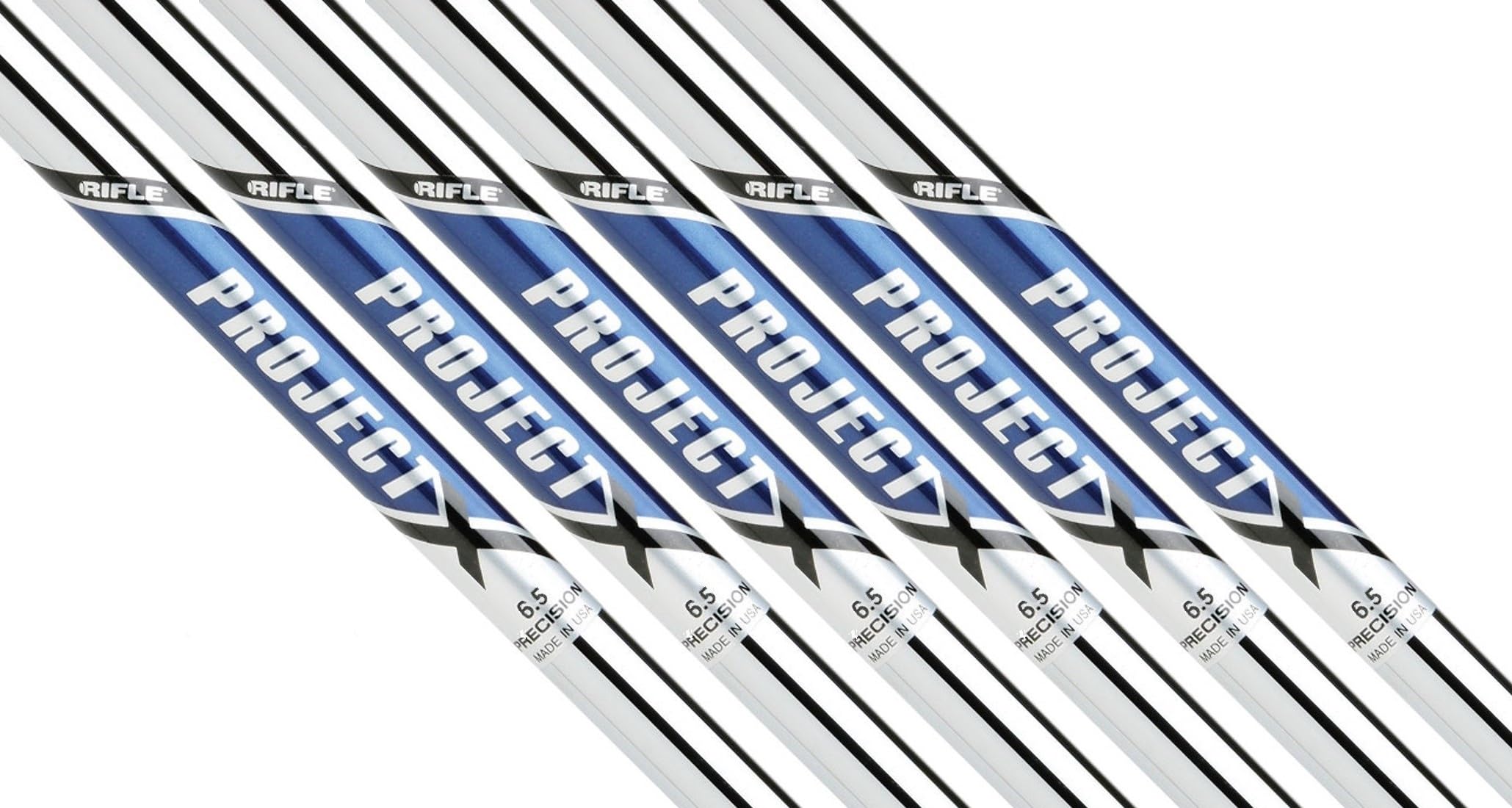 Amazon.com : Project X 6.5 X-Stiff Flex Steel Iron Golf Shafts 4