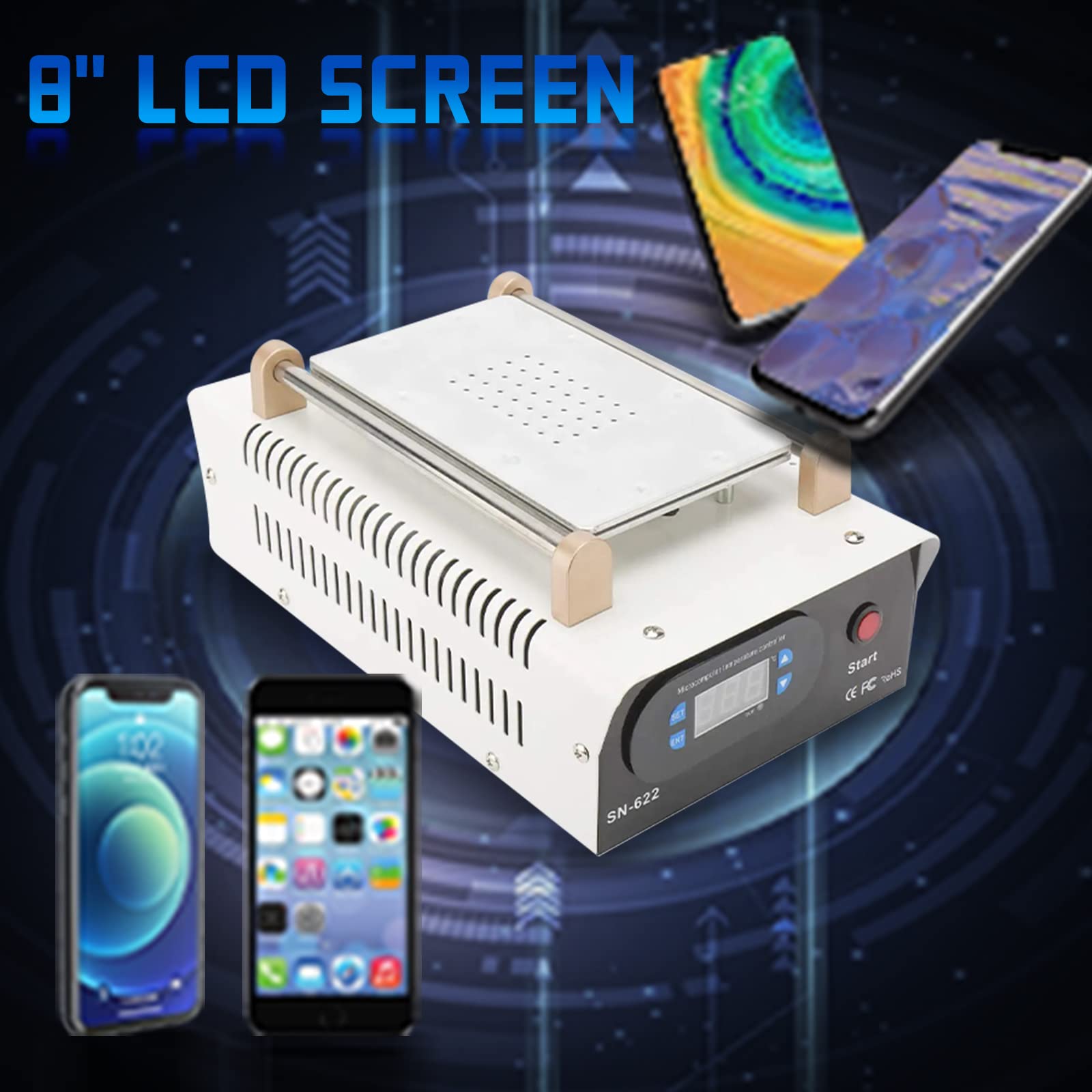 Amazon.com: LCD Screen Separator Machine, 7 Inch Screen Repair