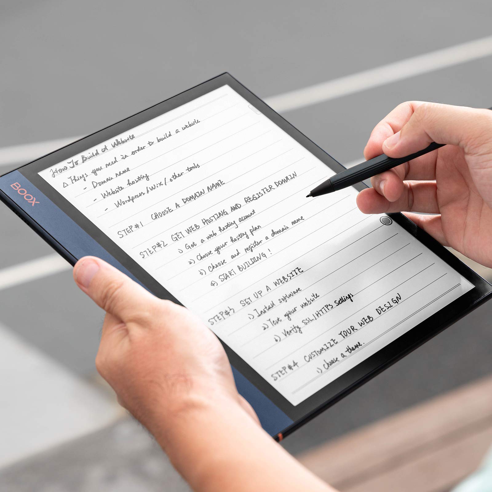 Amazon.co.jp: BOOX Note Air 10.3 インチE Ink,電子ペーパー,Android