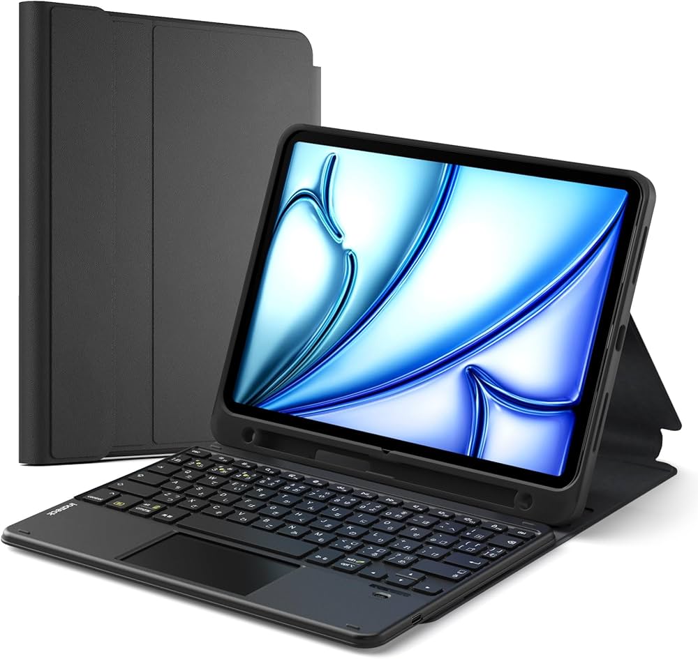 Amazon.co.jp: Inateck iPad A16 11世代ケース キーボード付き 着脱
