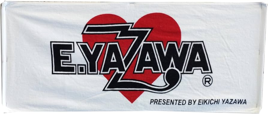 Amazon.co.jp: 矢沢永吉 FT フェイスタオル 54 (ロゴハート)ホワイト