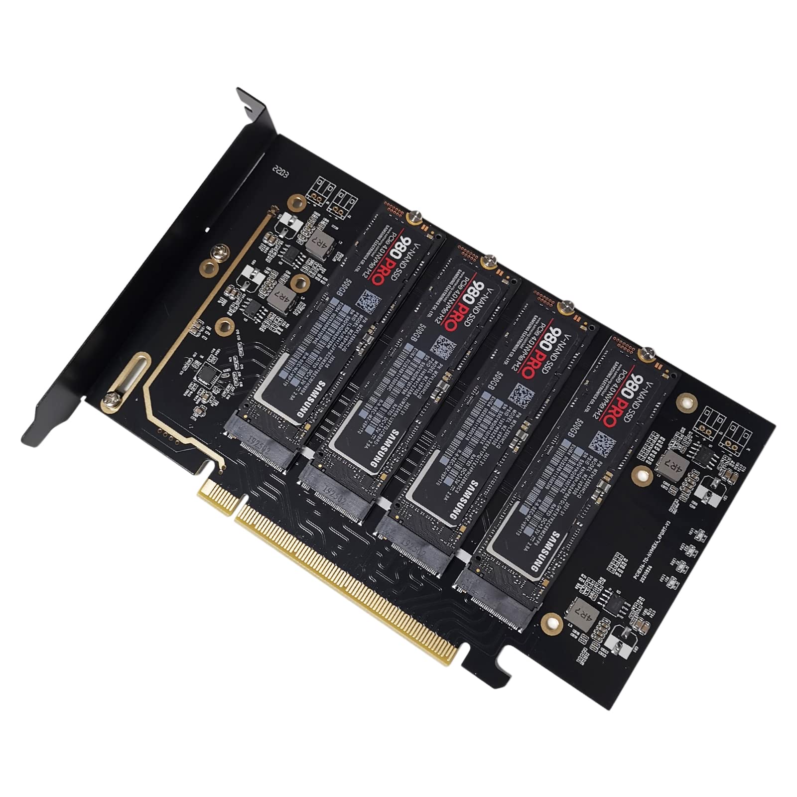 Amazon.co.jp: KONYEAD pcie4.0 x 16 - m.2 m-Key nvme x 4 ssd 拡張