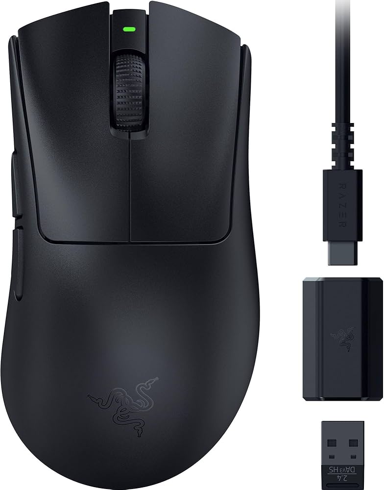 Amazon.com: Razer DeathAdder V3 HyperSpeed Wireless Gaming Mouse