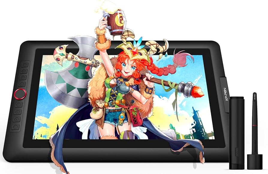 Amazon.co.jp: XPPen 液タブ 傾き検知 筆圧8192レベル 色域88%NTSC