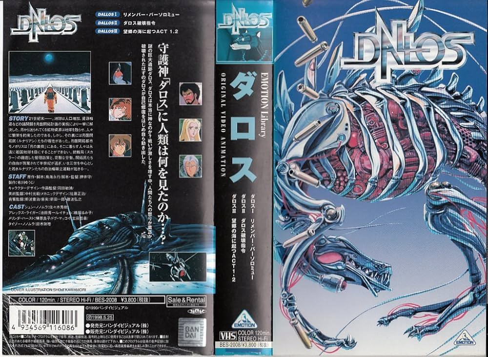 Amazon.co.jp: ダロス [VHS] : 鈴木瑞穂, 鵜飼るみ子, 押井守, 鳥海永