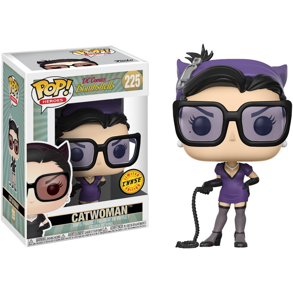 Amazon.com: Funko Catwoman (Chase Edition): DC Bombshells x POP