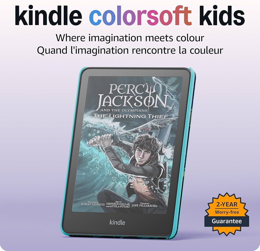 New Kindle Colorsoft Kids | Reading in colour for kids