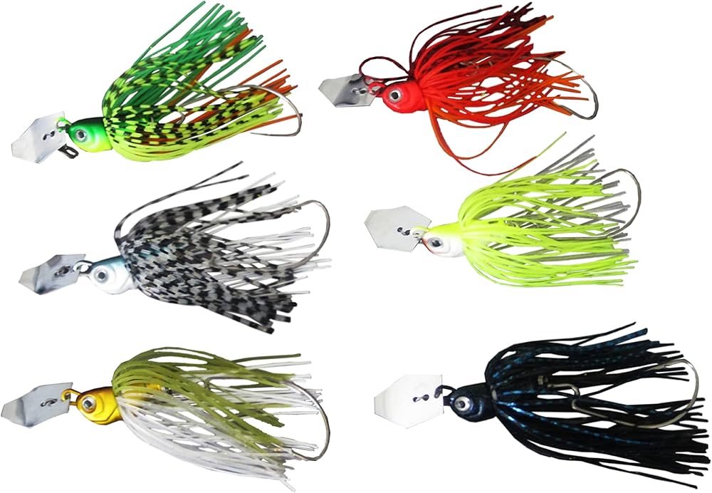 Amazon.co.jp: HAMILO チャターベイト ルアー ラバージグ バス釣り