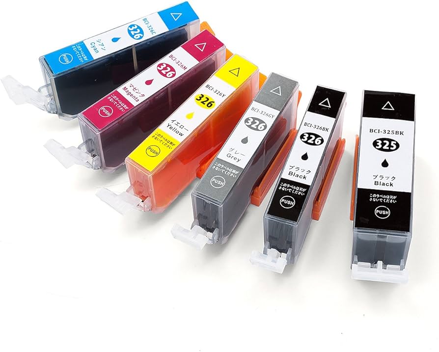 Amazon.co.jp: サンワダイレクト キヤノン 互換インク 6色セット BCI
