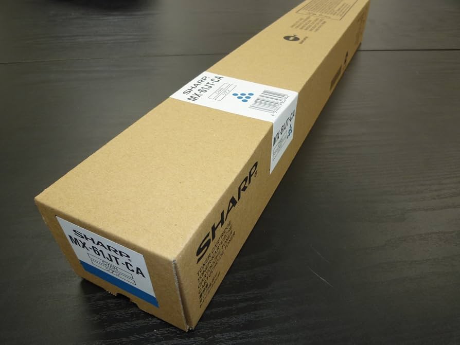 Amazon.co.jp: SHARP 国内純正 トナーカートリッジ MX-61JTCA シアン