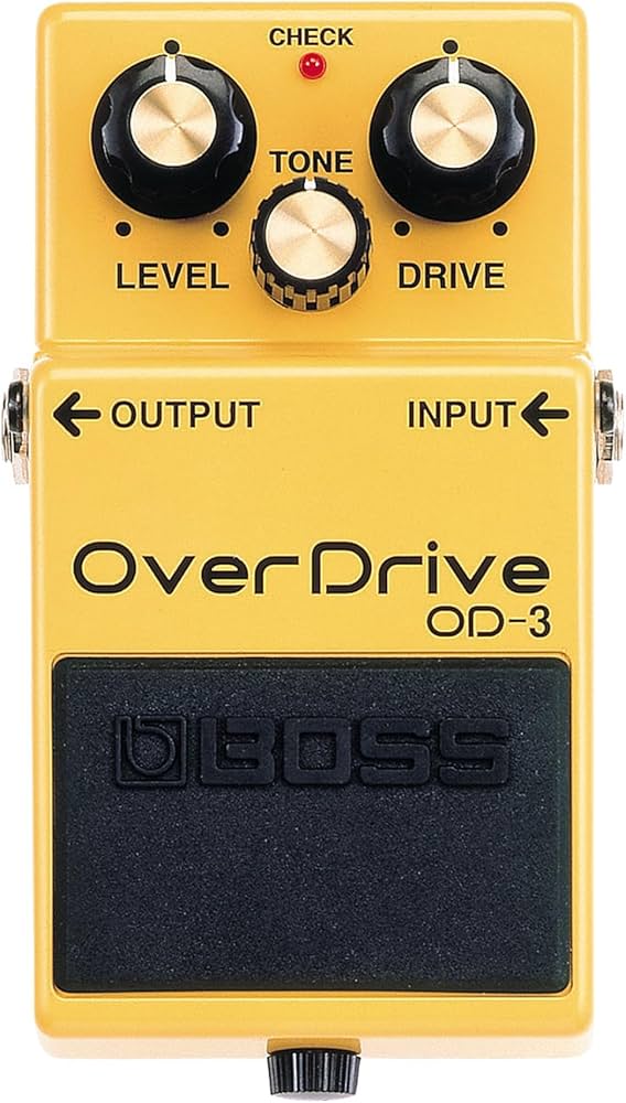 Amazon | BOSS OverDrive OD-3 黄色 | ディストーション・オーバー