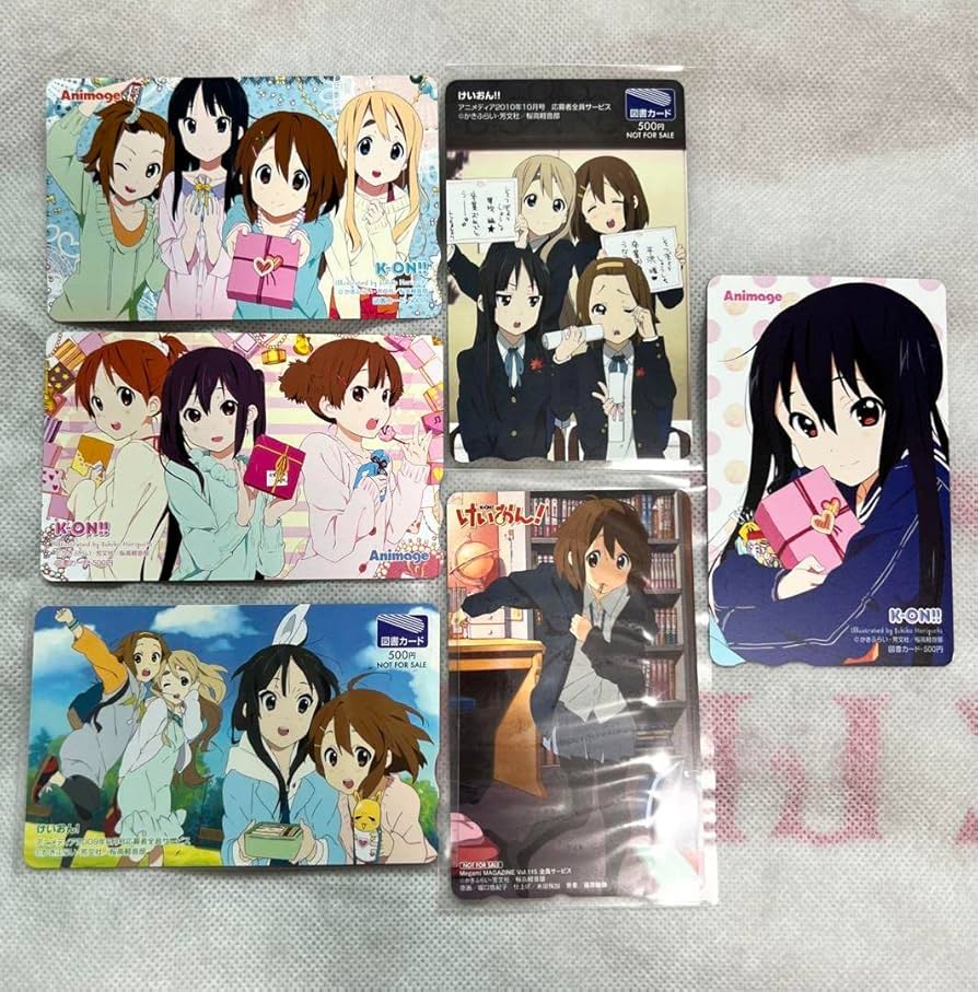 Amazon.co.jp: けいおん カード : おもちゃ