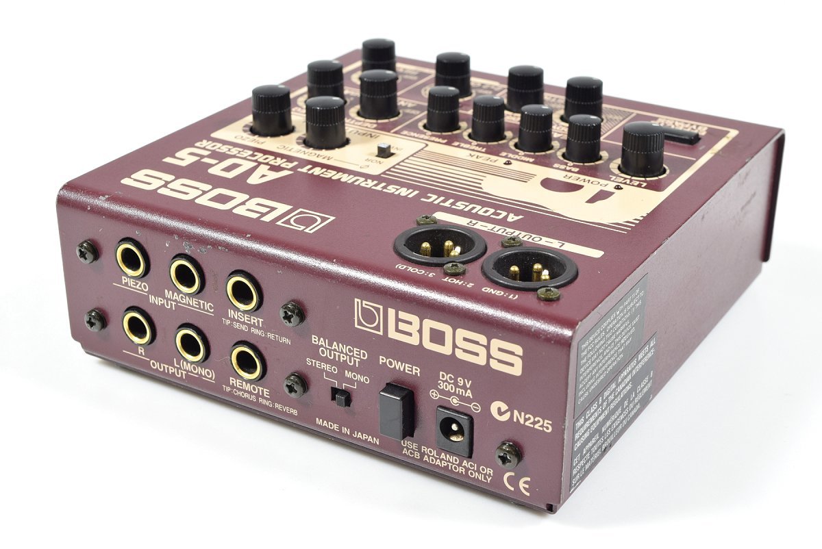 Amazon.co.jp: BOSS / AD-5 Acoustic Instrument Processor