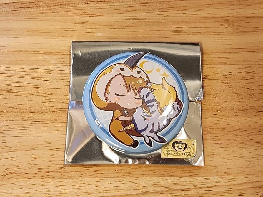 Amazon | ぎゃおコレ 缶バッジ デジモンアドベンチャー 石田ヤマト