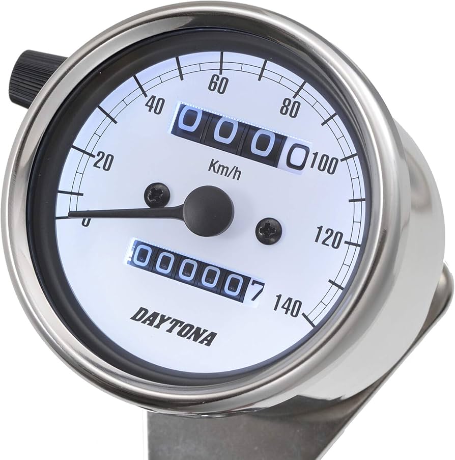 Amazon.co.jp: デイトナ(Daytona) バイク用 機械式 スピードメーター