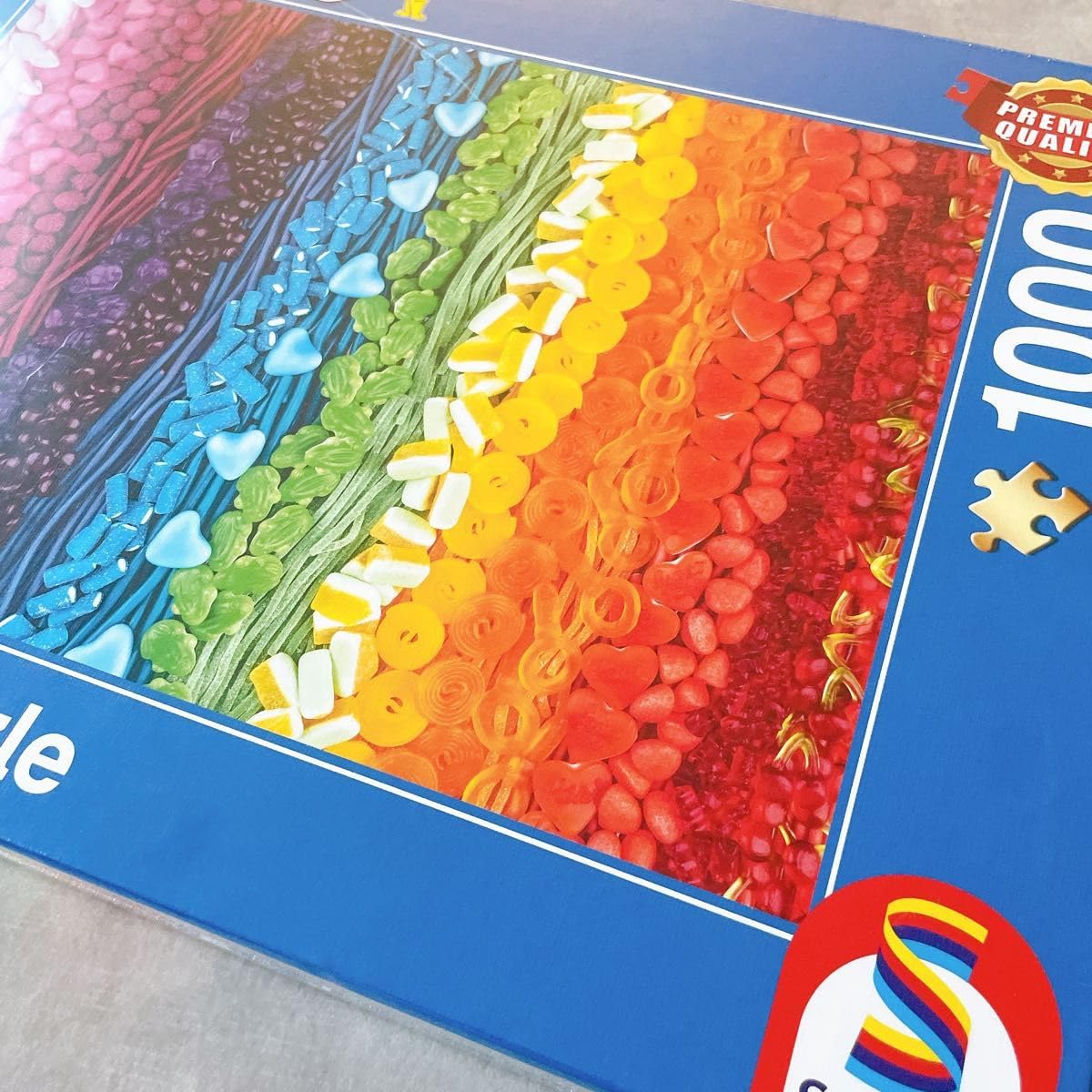 Amazon.co.jp: HARIBO日本未販売ジグソーパズル 1000ピース 難易度鬼