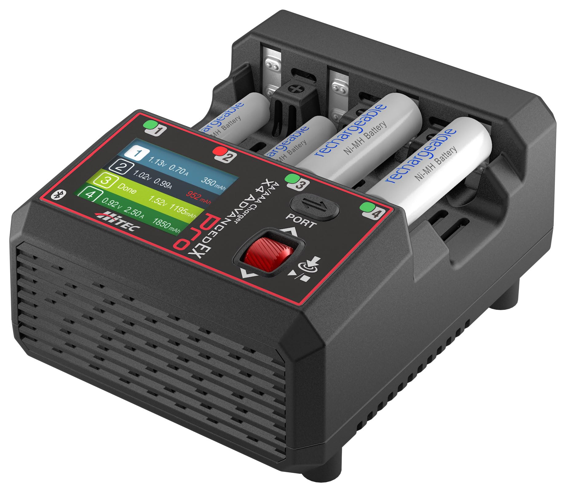 Amazon | ハイテック AA/AAA Charger X4 アドバンスEX PRO 44360 充電