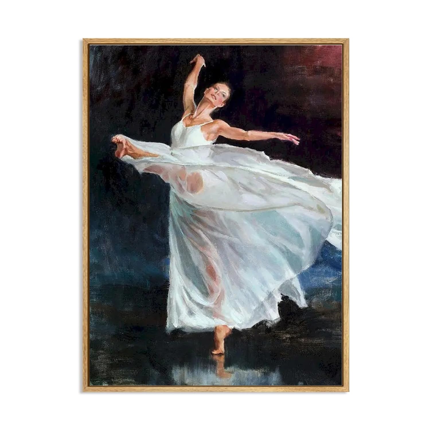 黒柳弘行「灯台」油彩 油絵 サイン入り 中古 美品 黒柳弘行「灯台