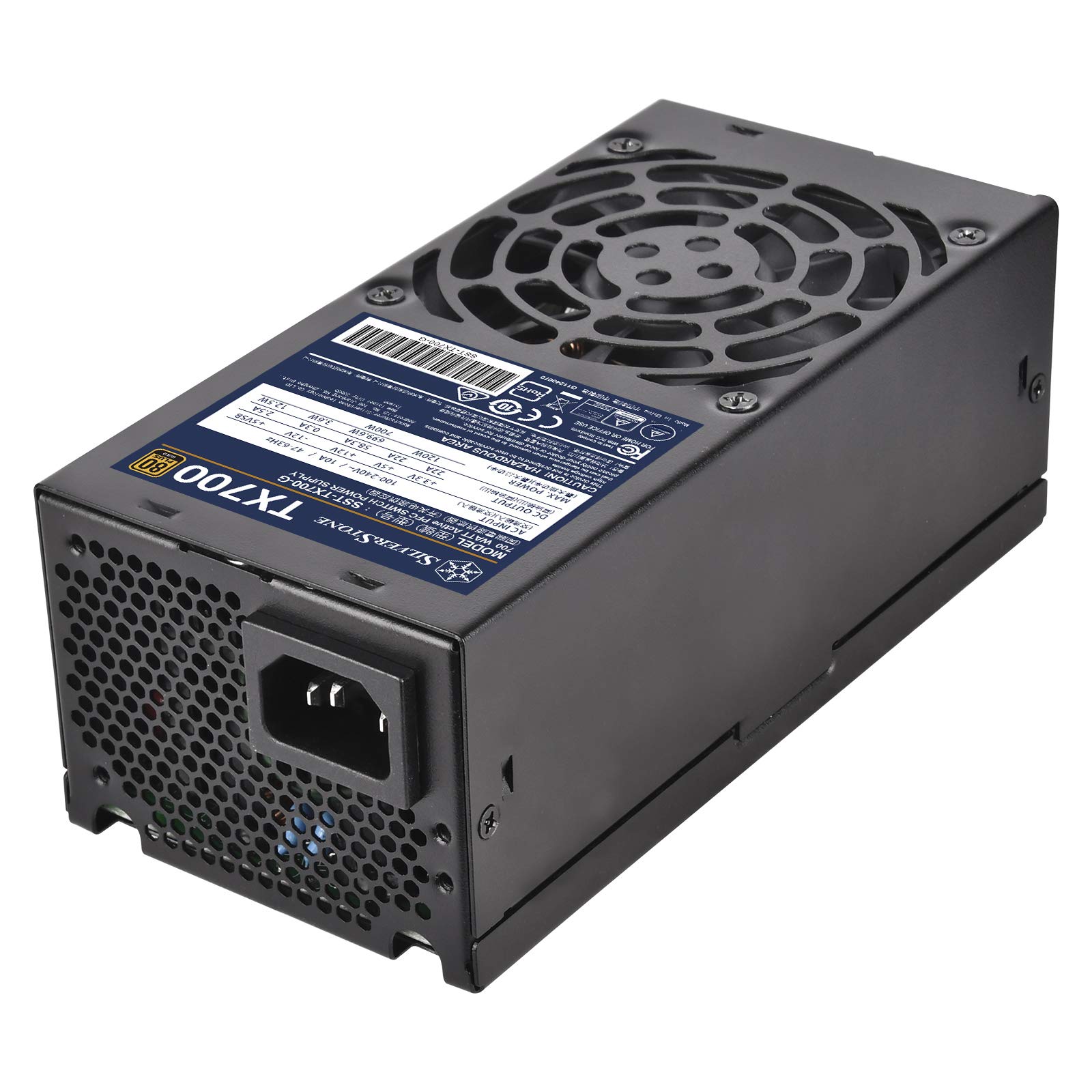 Amazon | SilverStone Technology 700W 固定ケーブル TFX 電源 80