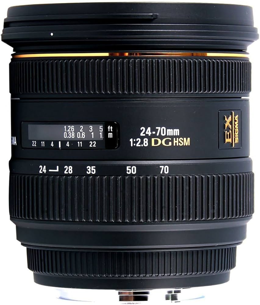 Sigma 24-70mm F/2.8 IF EX DG HSM Zoom Lens for Canon DSLR Camera