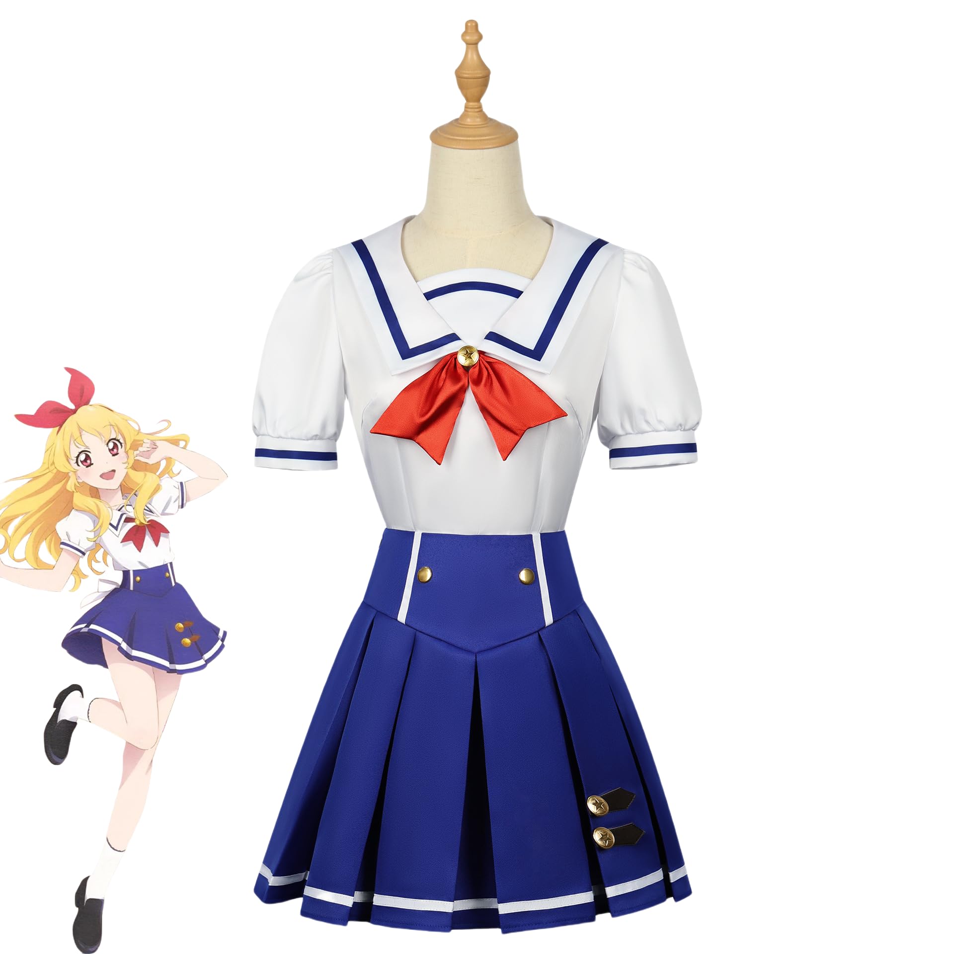 Amazon | YINGGU アイカツ 星宮いちご ほしみやいちご コスプレ衣装 全