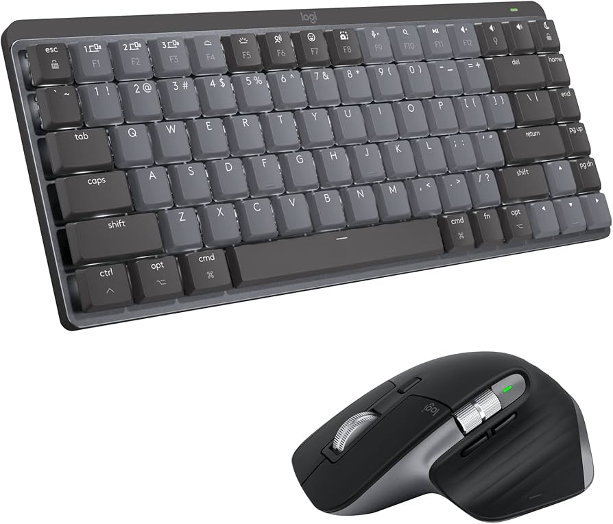 Amazon.com: Logitech MX Mechanical Mini Keyboard + MX Master 3S