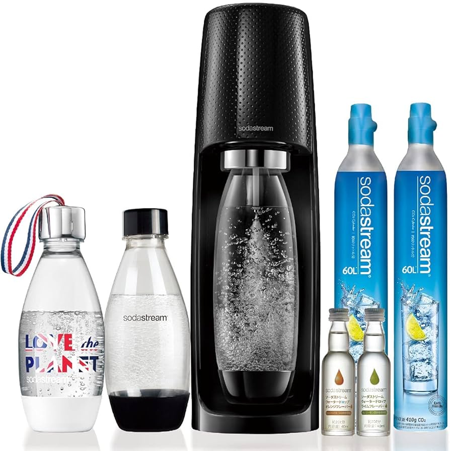 Amazon | ソーダストリーム Spirit(黒) スターターキット 特別
