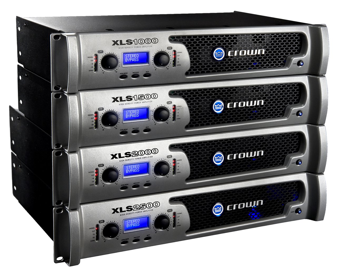 Amazon.com: XLS 2500W AMP W/ XOVER & LIMTR 120V : Musical Instruments