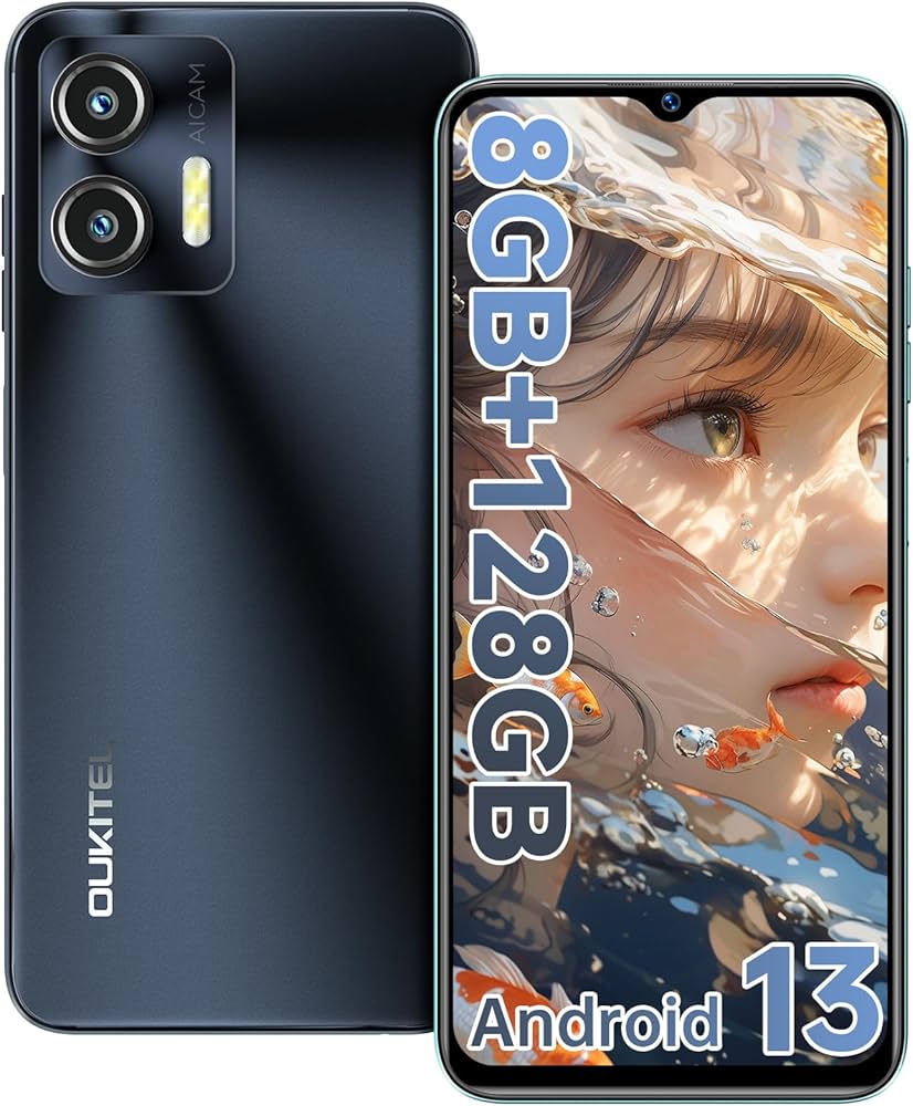 Amazon | 「最新スマホ」OUKITEL C36 SIMフリースマートフォン本体