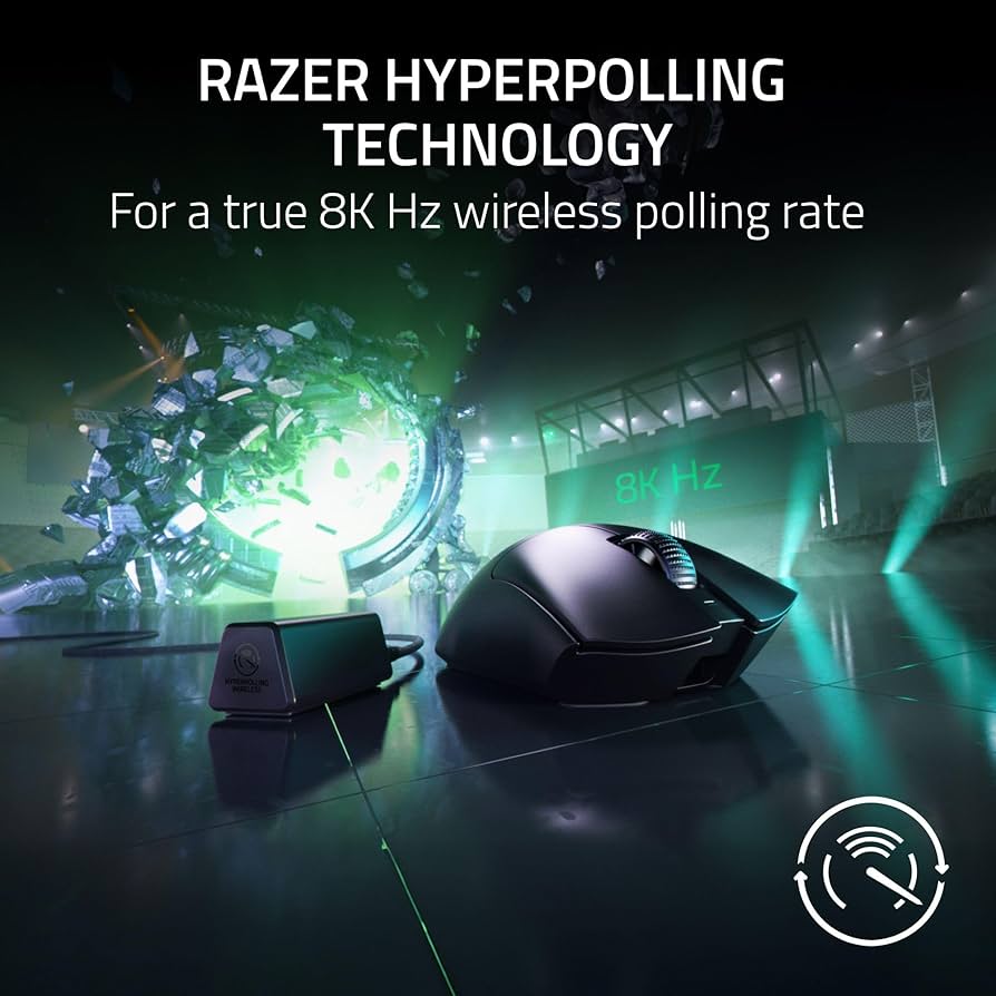 Amazon.com: Razer DeathAdder V3 Pro Wireless Gaming Mouse +