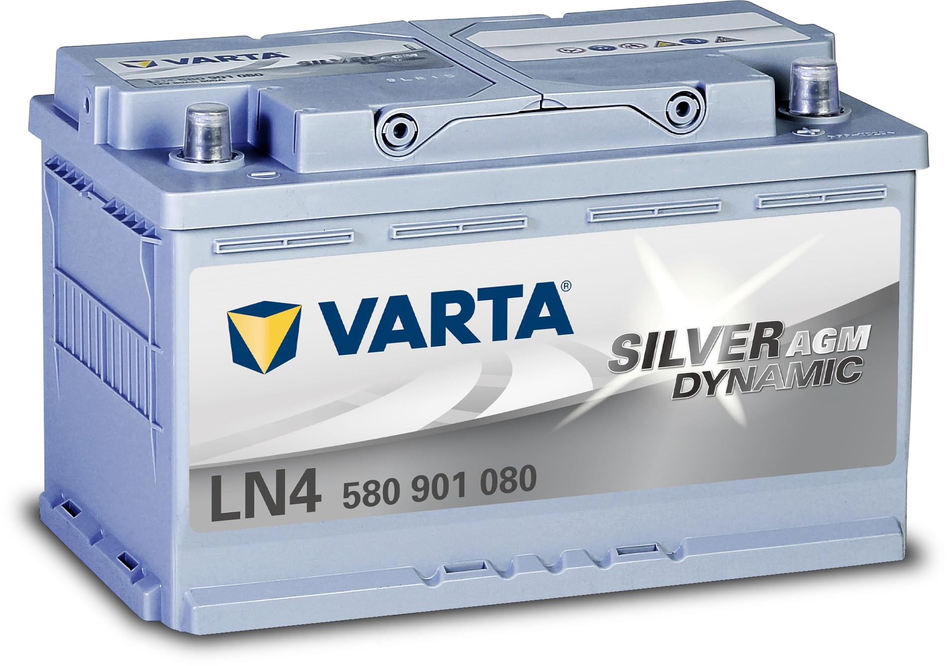 Amazon.co.jp: VARTA(バルタ) Silver Dynamic AGM LN4 (580 901 080