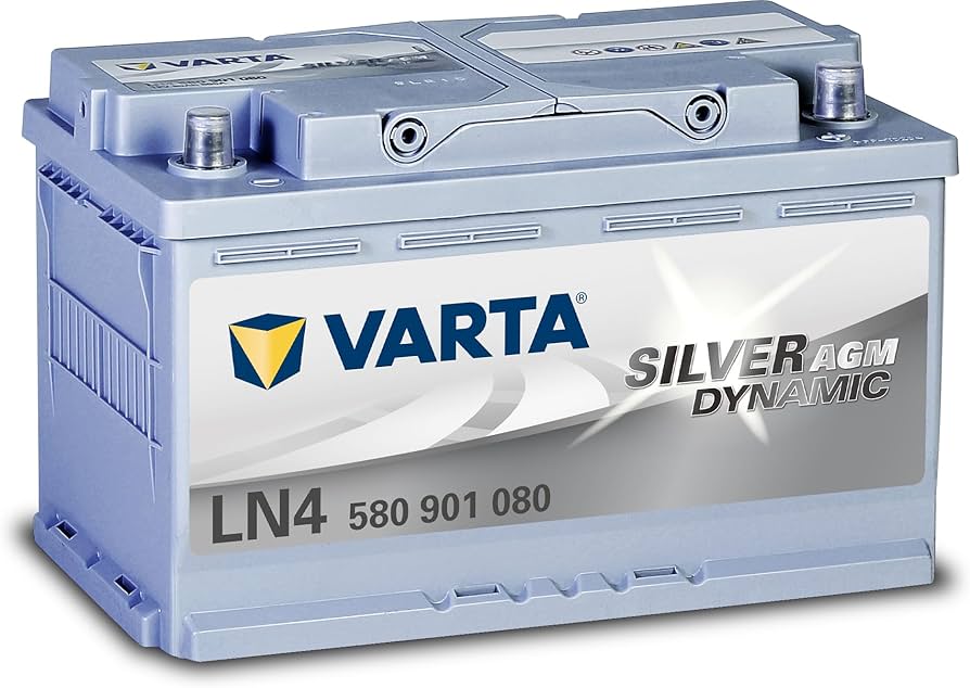 Amazon | VARTA(バルタ) Silver Dynamic AGM LN4 (580 901 080) 輸入車