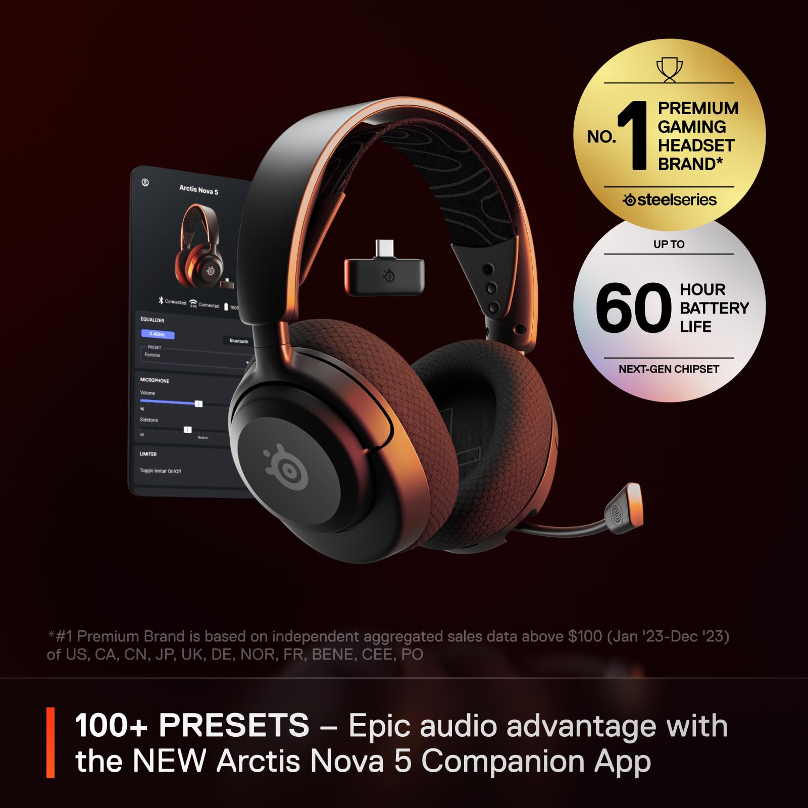 Amazon.com: SteelSeries Arctis Nova 5 Wireless Multi-System Gaming