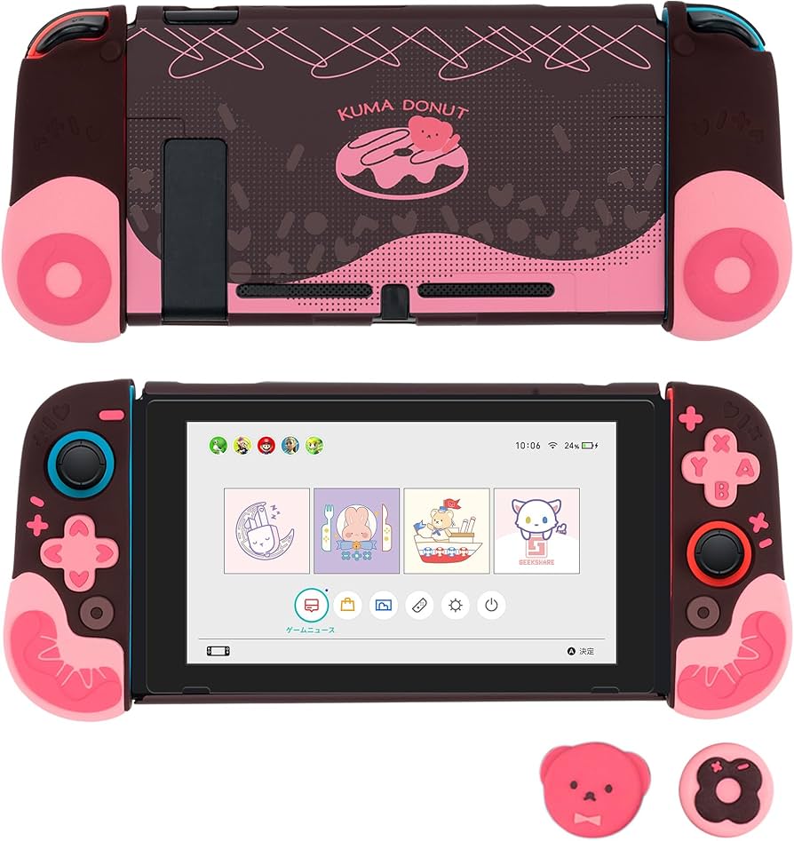 Amazon.co.jp: GeekShare Switchカバー switch対応 スイッチカバー