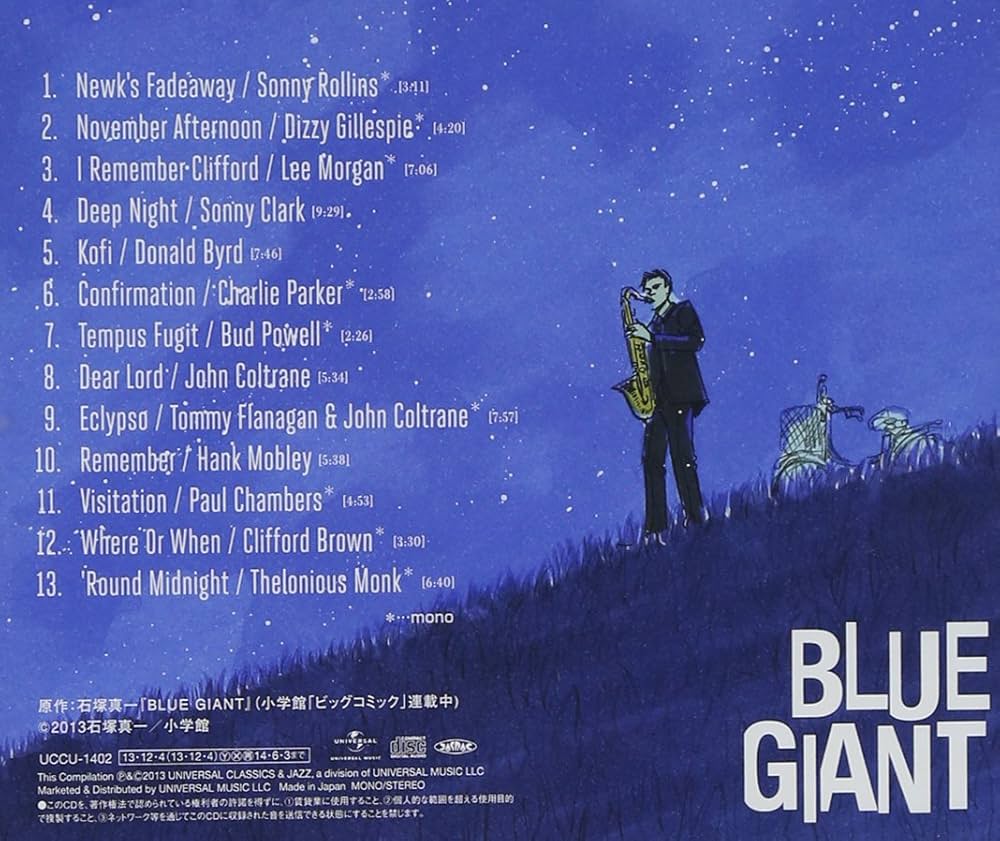V.A. - Blue Giant [Japan CD] UCCU-1402 - Amazon.com Music