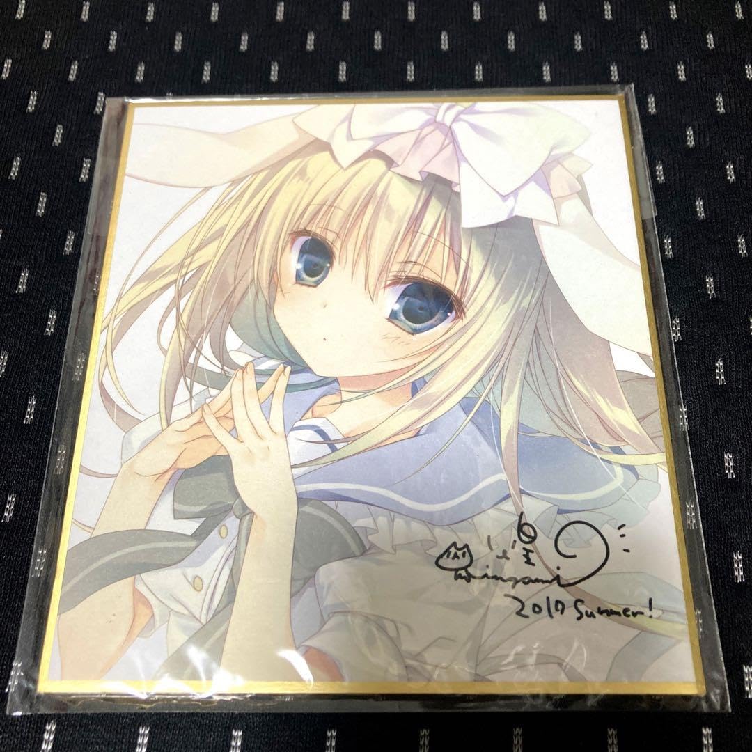 reche直筆サイン入りミニ色紙 reche直筆サイン入りミニ色紙