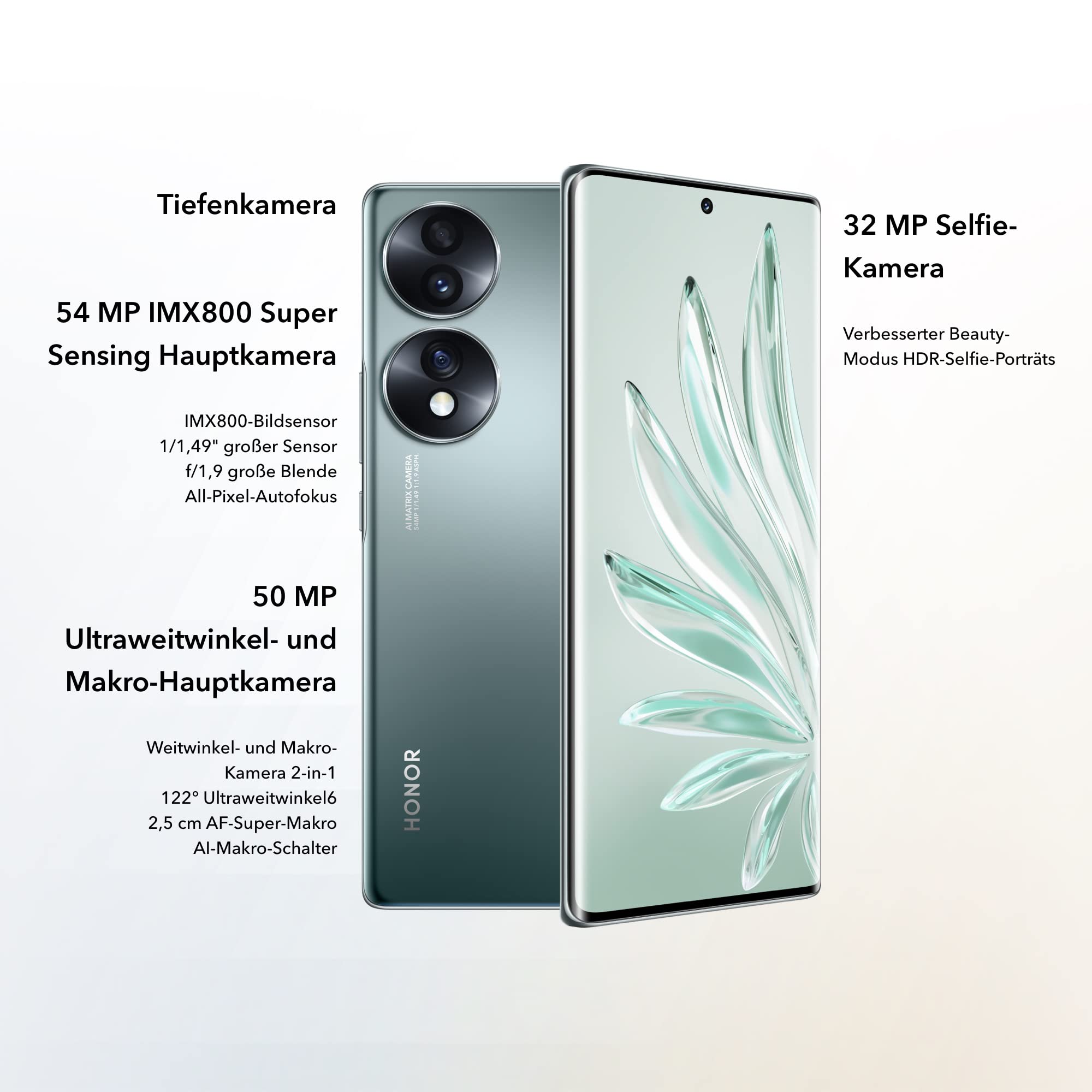 HONOR 70 Smartphone 5G, Android Phone, 256GB, 6.67