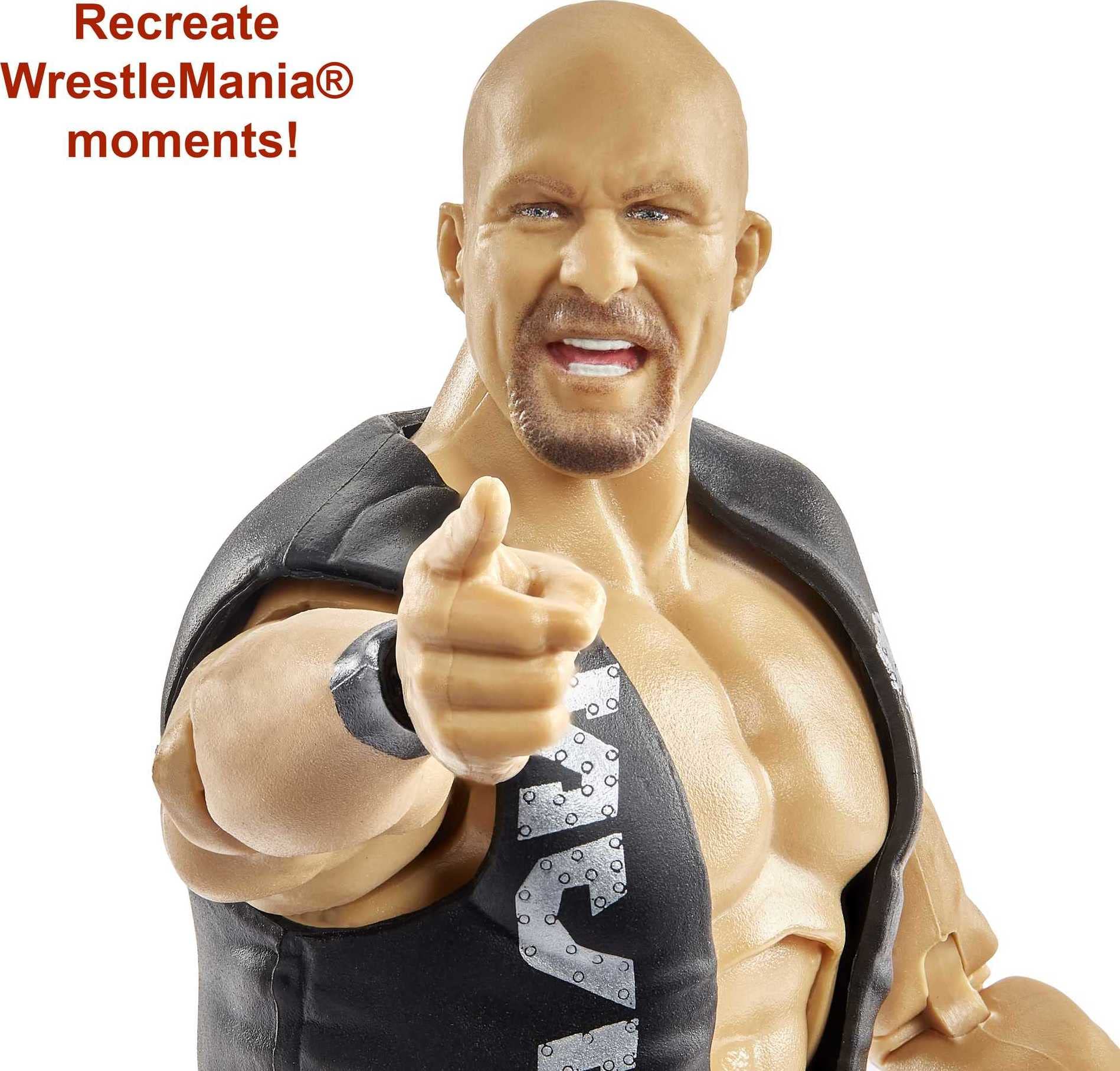 Amazon.co.jp: Mattel WWE “Stone Cold” Steve Austin Wrestlemania